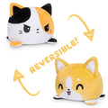 TeeTurtle Reversible Calico Cat & Corgi Plushie Unisex
