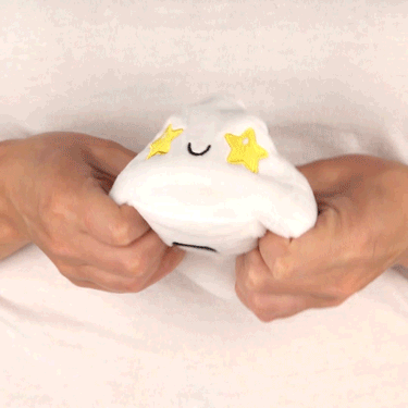 TeeTurtle Reversible Ghost Plushie (White Glow) Unisex
