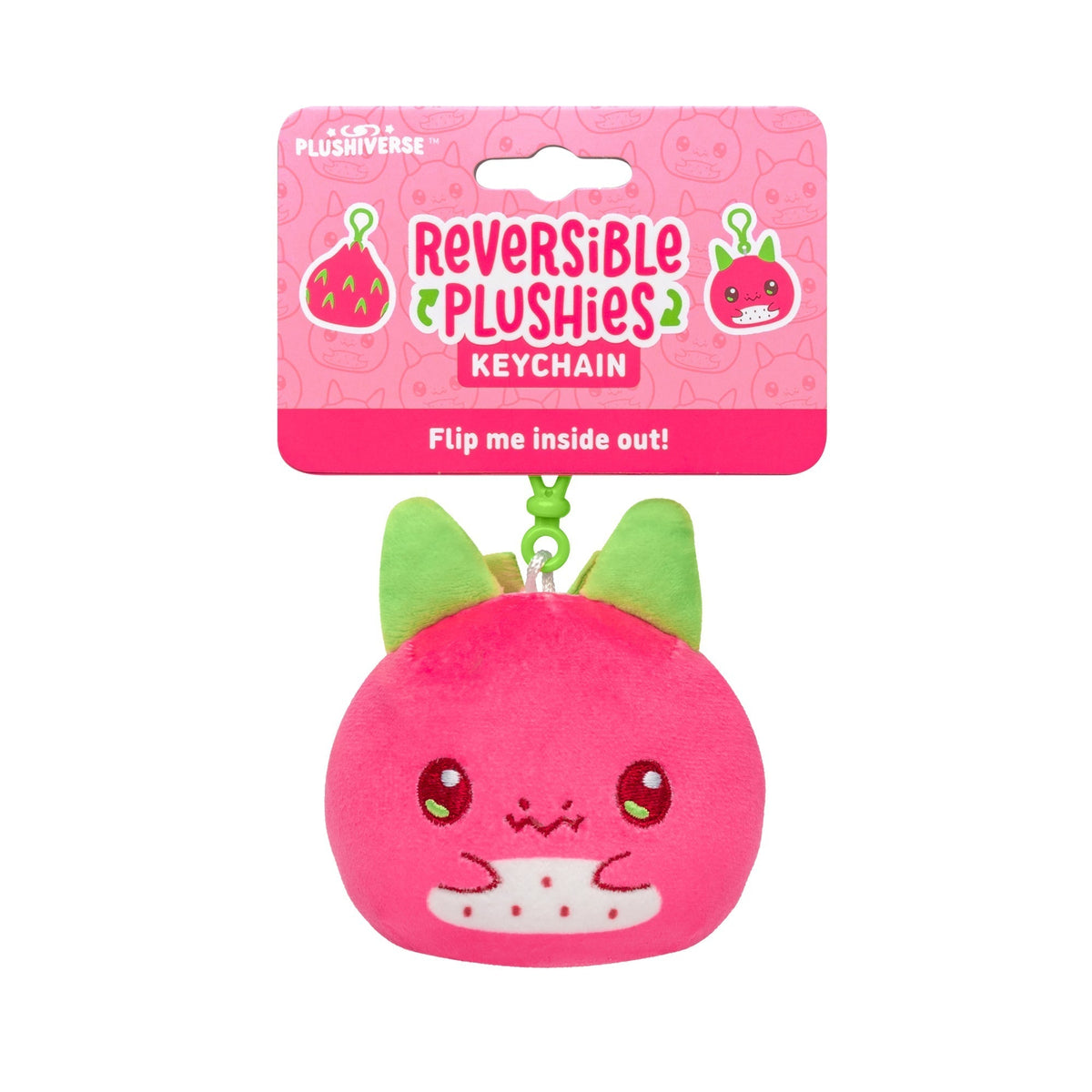 Plushiverse Dragonfruit Reversible Plushie Keychain Unisex