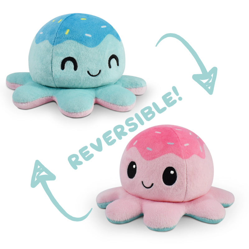 TeeTurtle Reversible Octopus Plushie (Ice Cream) Unisex