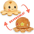 TeeTurtle Reversible Octopus Plushie (Baking + Gingerbread) Unisex
