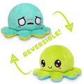 TeeTurtle Reversible Octopus Plushie (Aqua + Light Green) Unisex