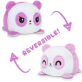TeeTurtle Reversible Panda Plushie (Purple + Light Purple) Unisex