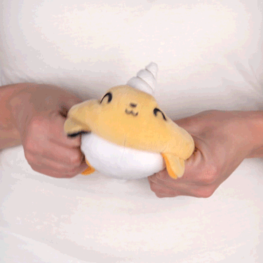 TeeTurtle Reversible Kittencorn & Puppicorn Plushie (Calico + Tan) Unisex