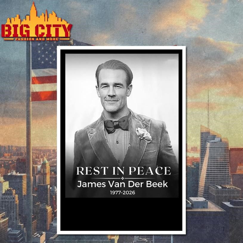 RIP Peace James Van Der Beek 1977 – 2026 Shirt Unisex