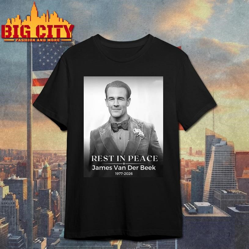 RIP Peace James Van Der Beek 1977 – 2026 Shirt Unisex