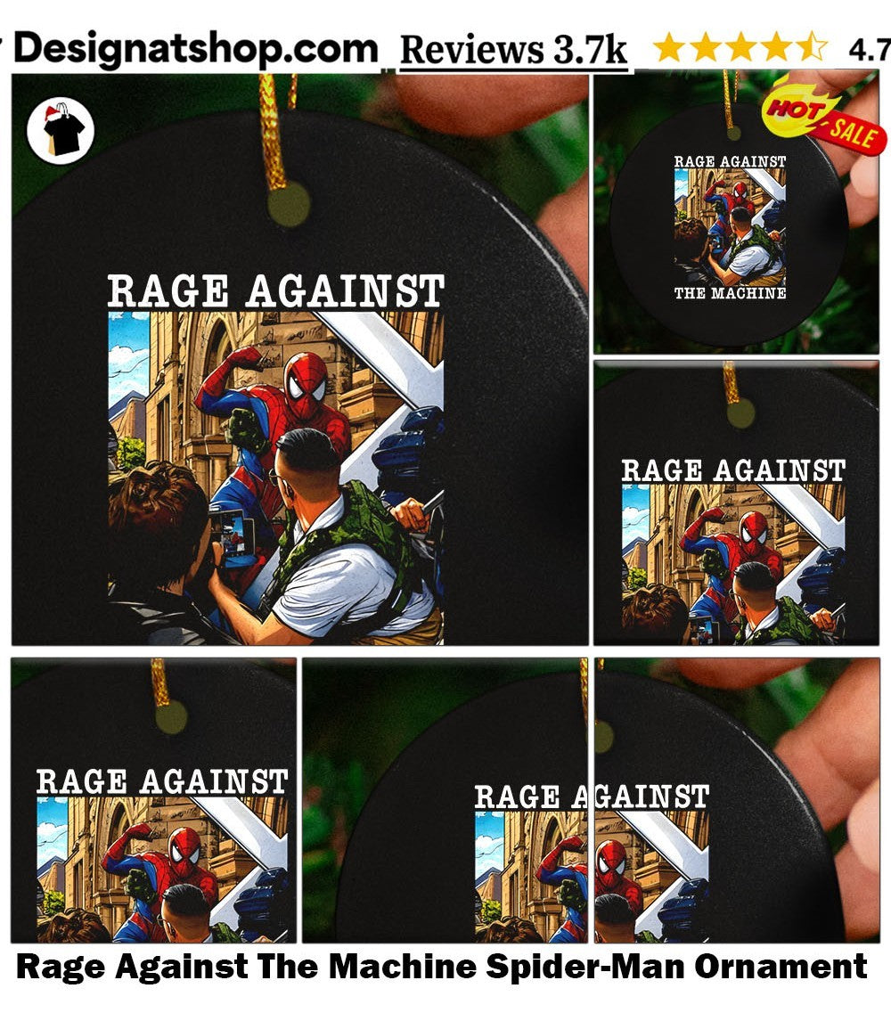 Rage Against The Machine Spider-Man shirt