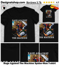 Rage Against The Machine Spider-Man shirt