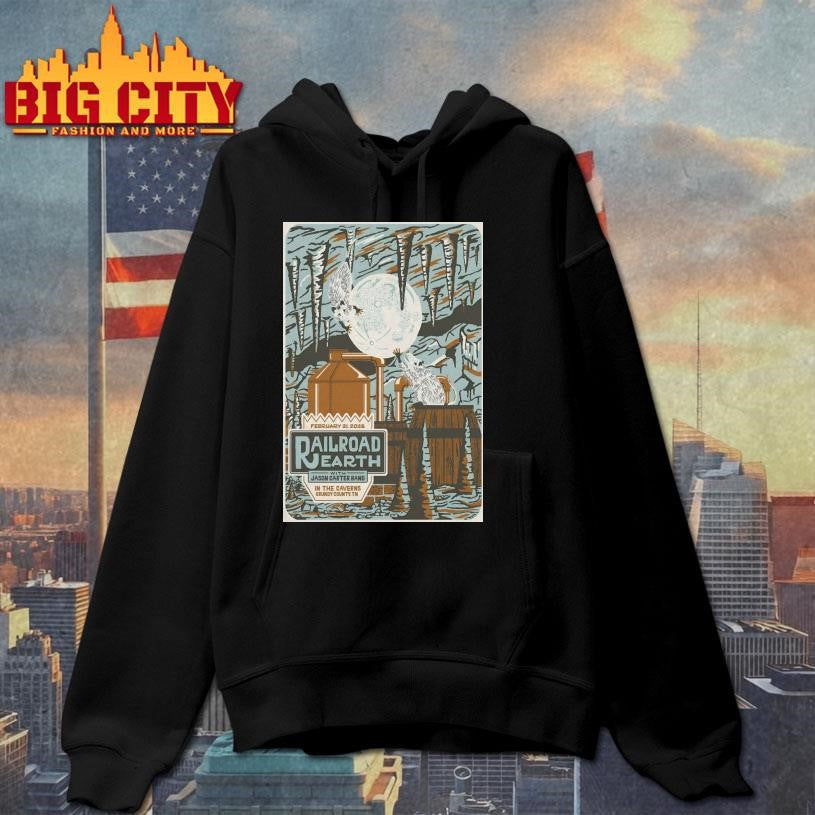 Railroad Earth Grundy County CO TN Feb 21 2026 Poster Shirt Unisex