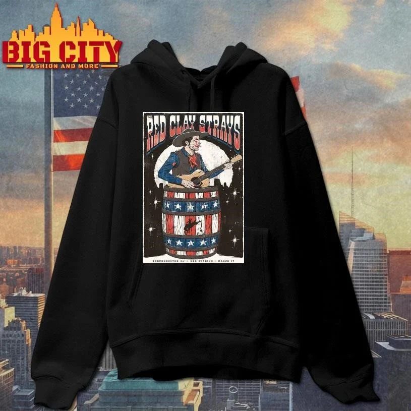Red Clay Strays March 17 2026 NRG Park Houston TX Poster Shirt Unisex