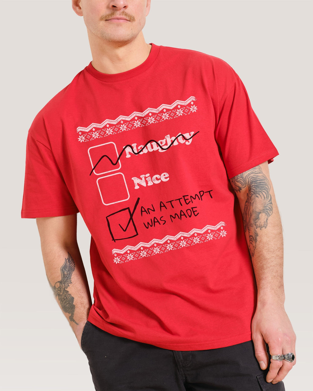 Naughty Nice an Attempt was Made Unisex