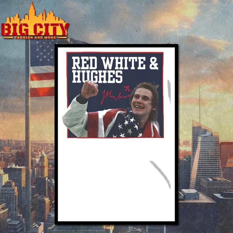 Red, White &amp; Hughes Hockey Shirt Unisex