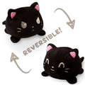 TeeTurtle Reversible Cat Plushie (Black) Unisex