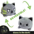 TeeTurtle Reversible Catzilla Plushie (Glow) Unisex
