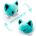 TeeTurtle Reversible Fox Plushie (Aqua) Unisex