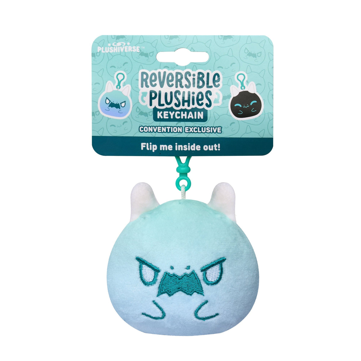 Plushiverse Peace & Rage Reversible Plushie Keychain Unisex