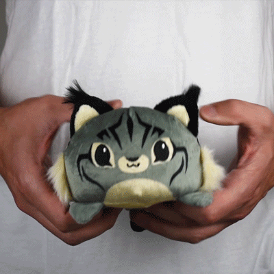 TeeTurtle Reversible Lynx Plushie Unisex