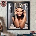 Rihanna Graces The Cover Of Elle Rihanna Our Forever Muse Home Decor Poster Canvas
