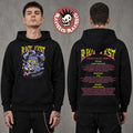 Riot Fest 2026 Chicago Merch At Douglass Park September 18-20 Psychedelic Bunny Lineup Hoodie