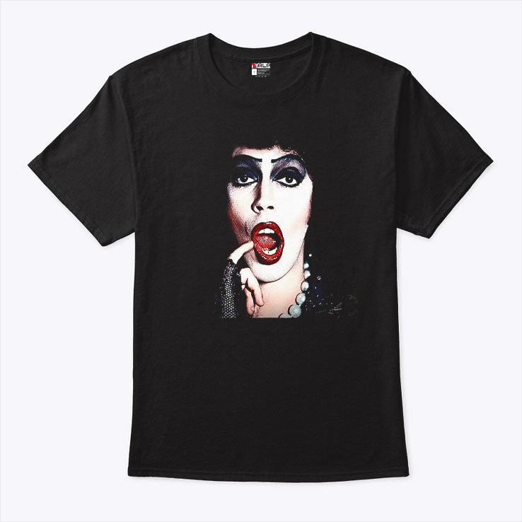 Rocky Horror Frank-N-Furter Tim Curry Memorial T Shirt