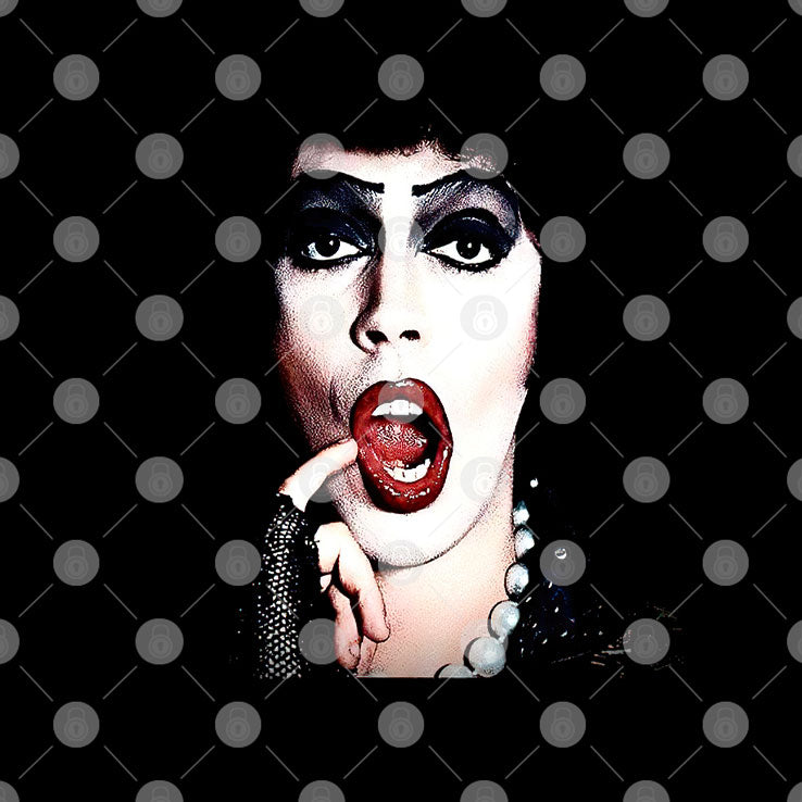 Rocky Horror Frank-N-Furter Tim Curry Memorial T Shirt
