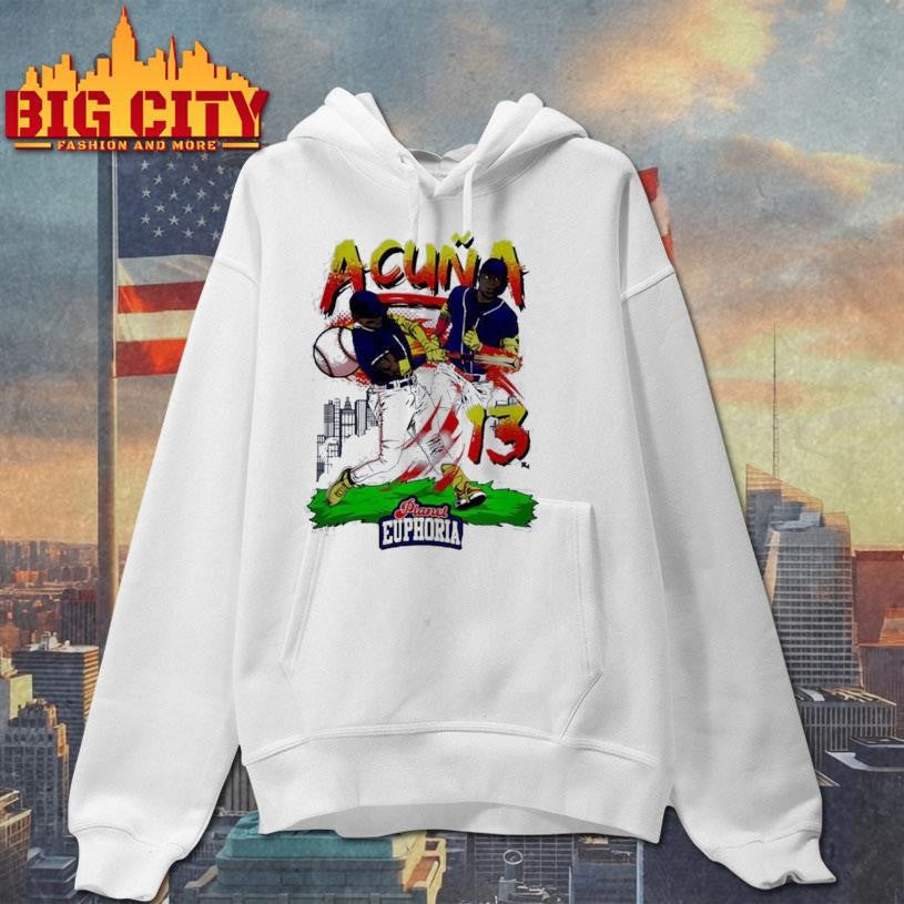 Ronald Acuna Atlanta Braves Hand Drawn Artwork Shirt Unisex
