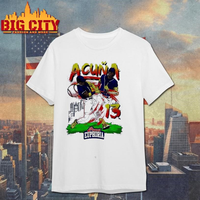 Ronald Acuna Atlanta Braves Hand Drawn Artwork Shirt Unisex