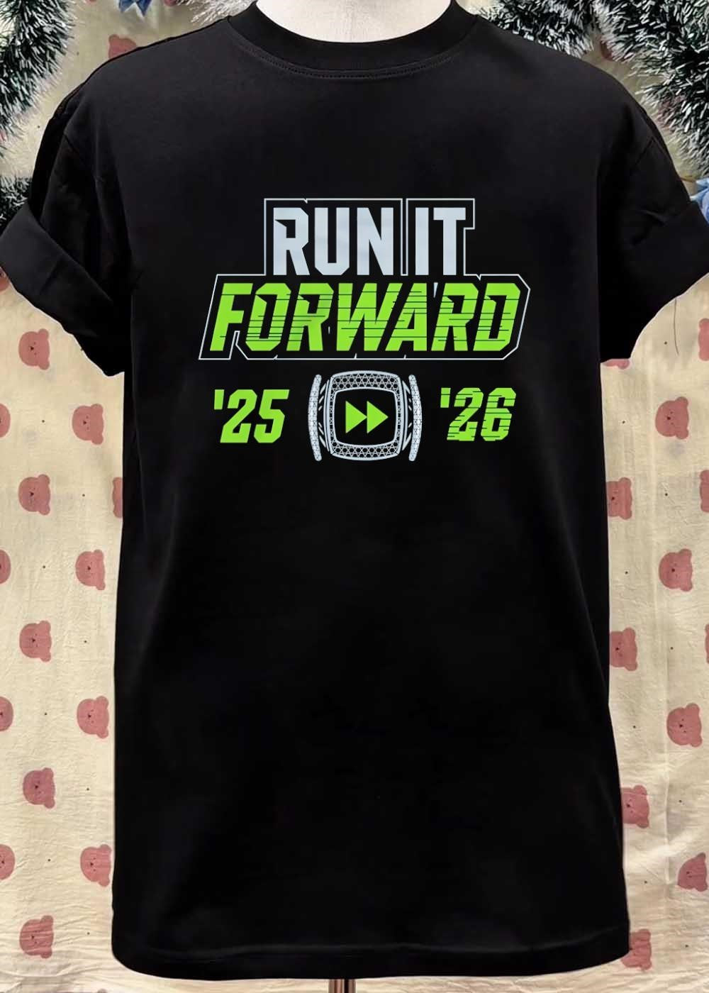 Run It Forward 25 26 Fast Forward Symbol shirt