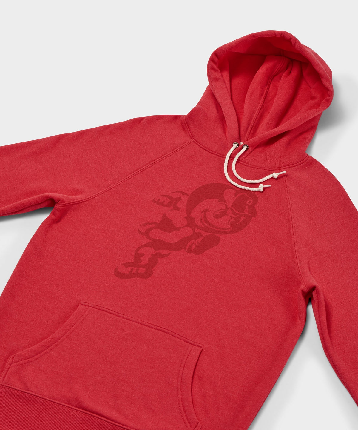 Running Brutus The Buckeye All Scarlet Hoodie