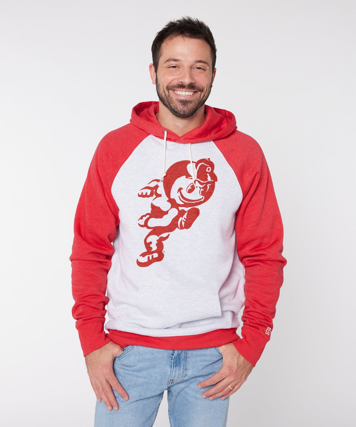 Running Brutus The Buckeye Colorblock Hoodie