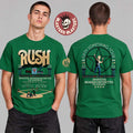 Rush Boston MA 2026 Event Tee Live At TD Garden On September 12 And 14 2026 Green T-Shirt