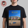 Rush Chicago IL 2026 Event Specific Litho Poster At United Center On July 16 18 20 22 Fifty Something Tour 2026 Premium T-Shirt