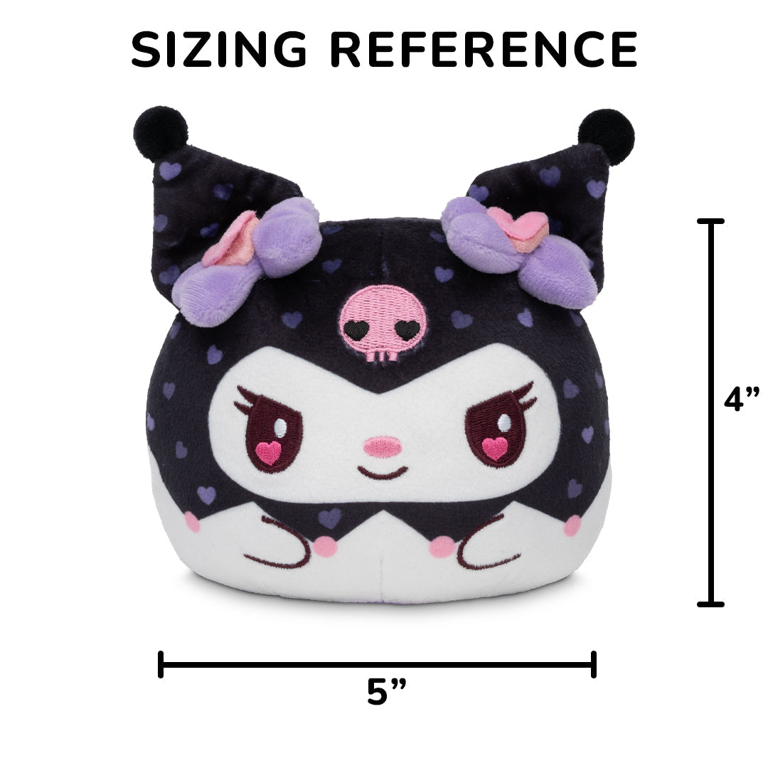 Valentine Present Kuromi 4" Reversible Plushie Unisex