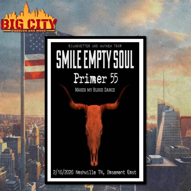SMILE EMPTY Feb 16 2026 Poster Shirt Unisex