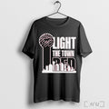 Smu Mustangs Light The Town Red T Shirt Unisex