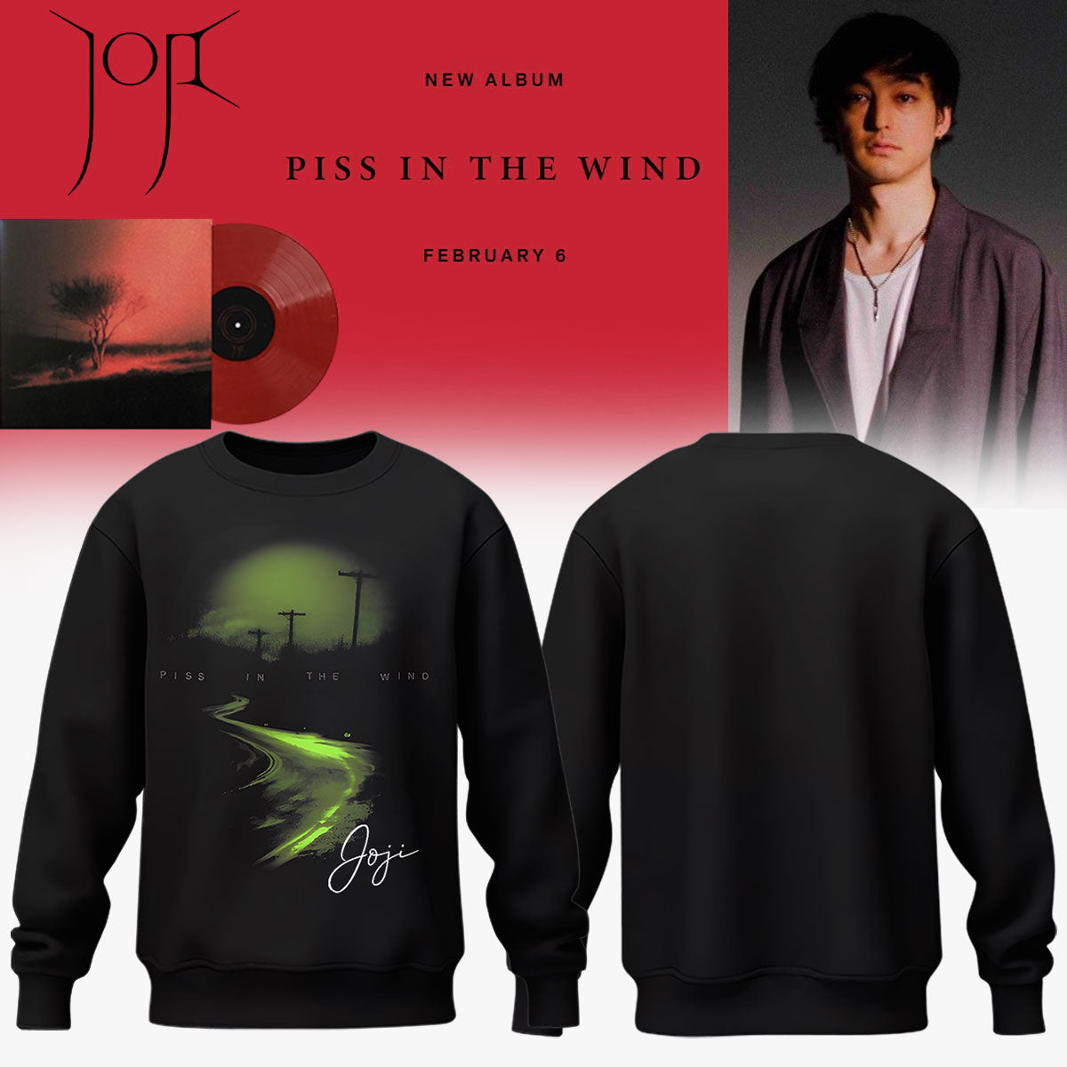 Joji Solaris Tour 2026 Special Sweatshirt v3