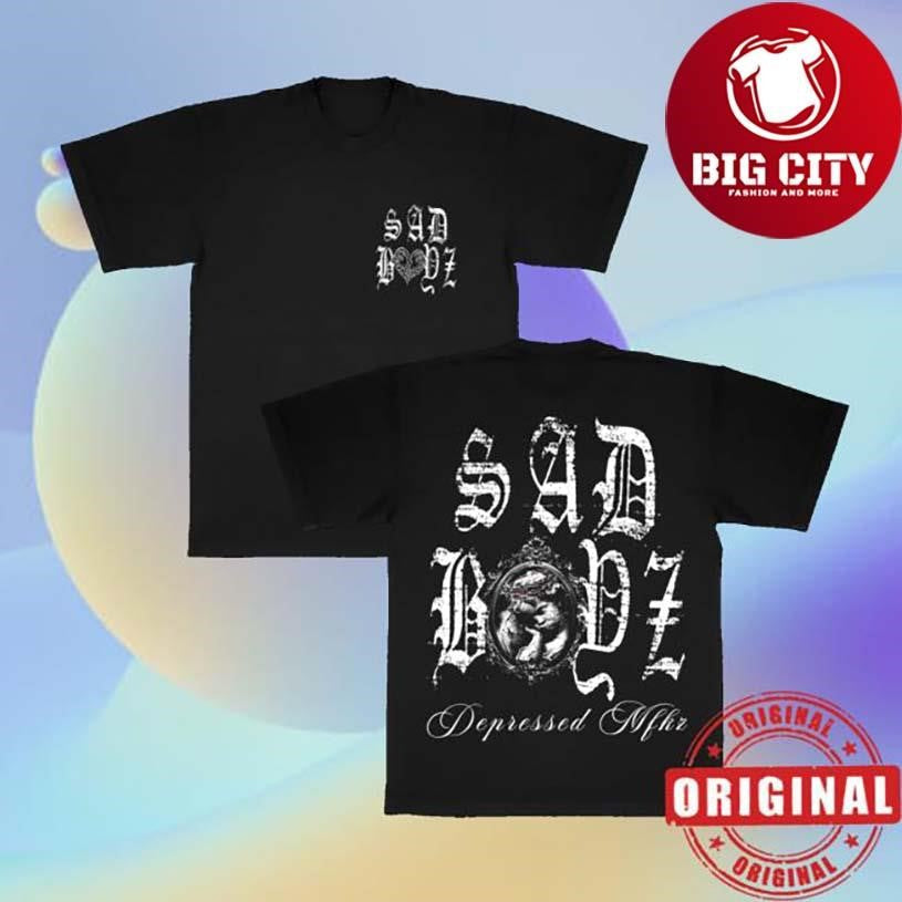 Sad Boyz Old English Two Sided Shirt Unisex