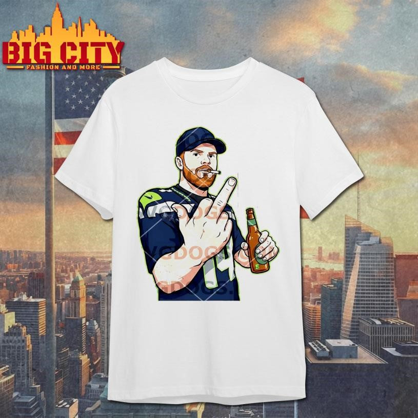 Sam Darnold Flick Off Middle Finger Shirt Unisex