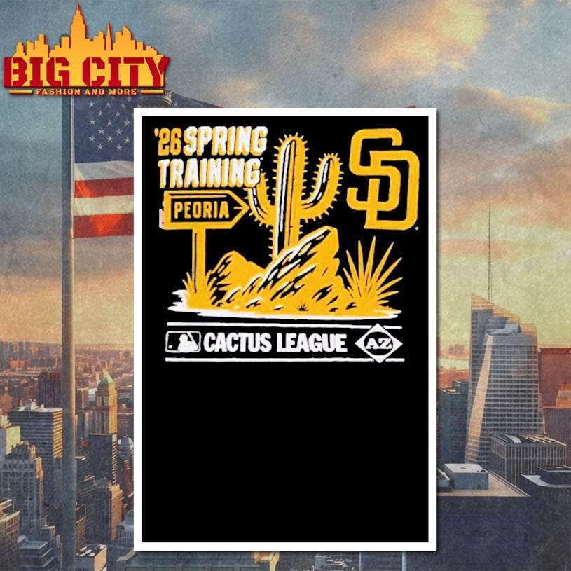 San Diego Padres 2026 Spring Training Cactus League Hometown Special Shirt Unisex