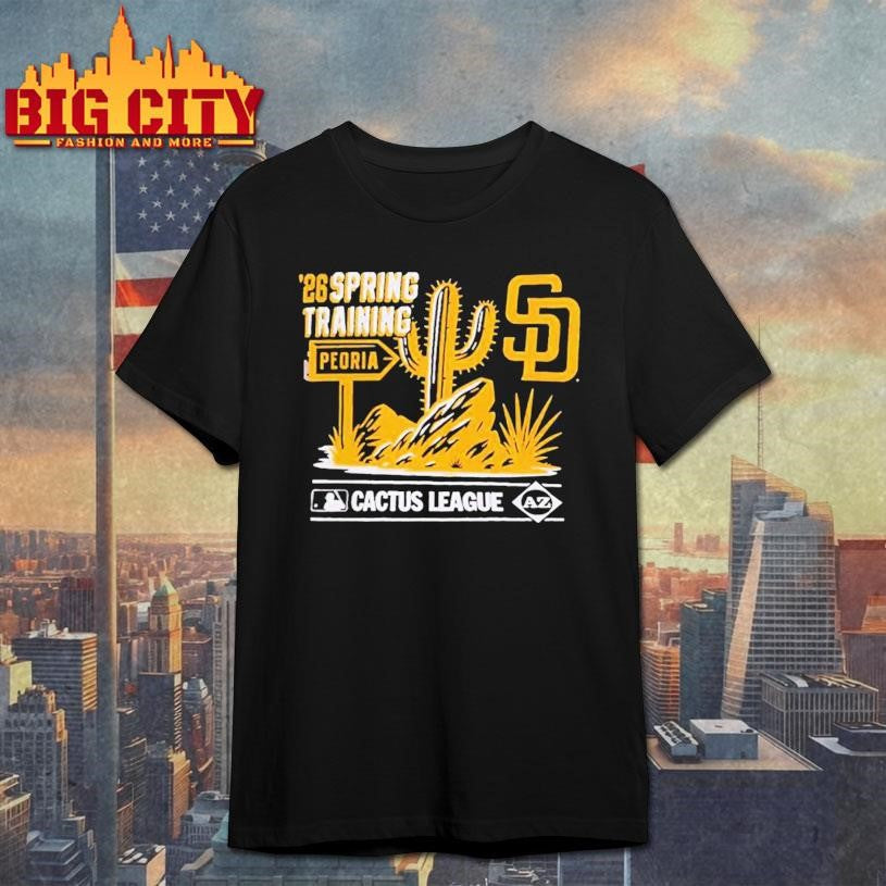 San Diego Padres 2026 Spring Training Cactus League Hometown Special Shirt Unisex