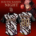 San Diego Padres x Jujutsu Kaisen Night 2026 Baseball Jersey