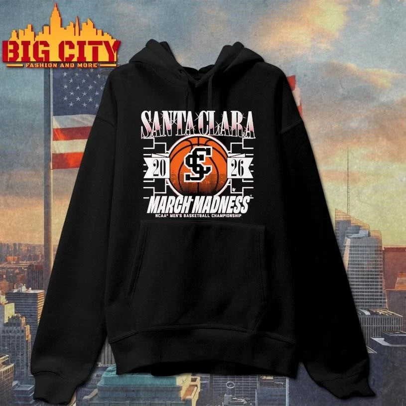 Santa Clara Broncos MBB 2026 March Madness Shirt Unisex