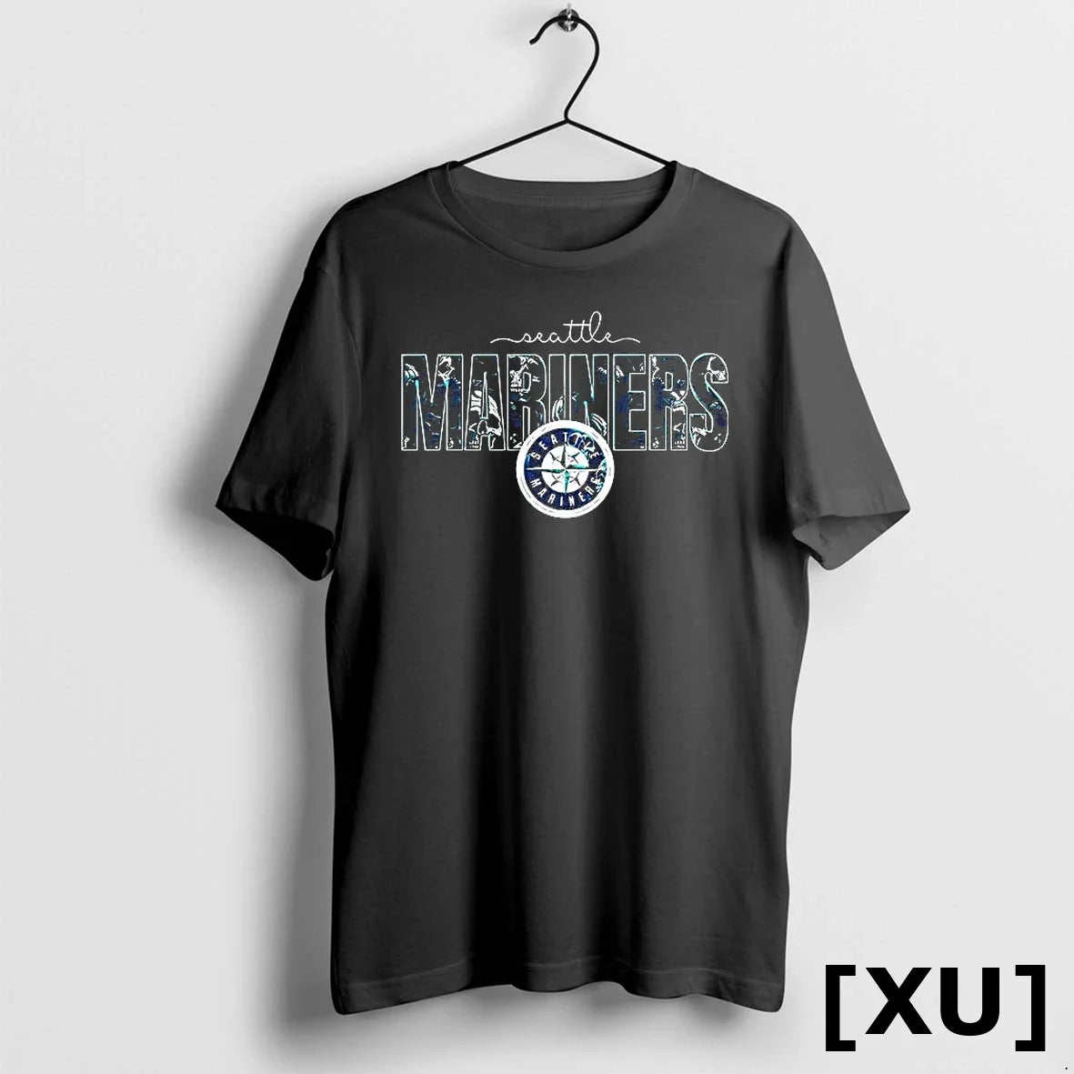 Seattle Mariners Skulls Floral Graphic Baseball Tshirts Sweater Unisex