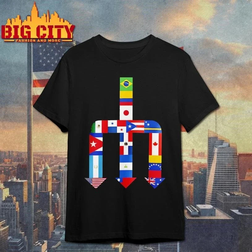 Seattle Mariners The Global Trident Of Flags 2026 Shirt Unisex