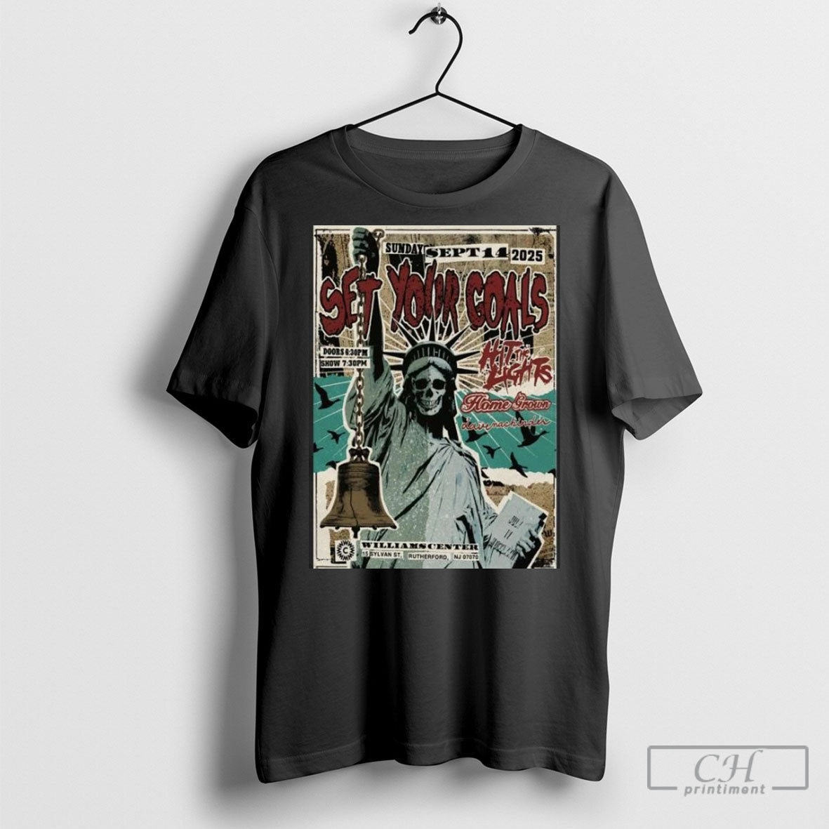 Set Your Goals September 14 2025 In Rutherford Nj T Shirts Unisex