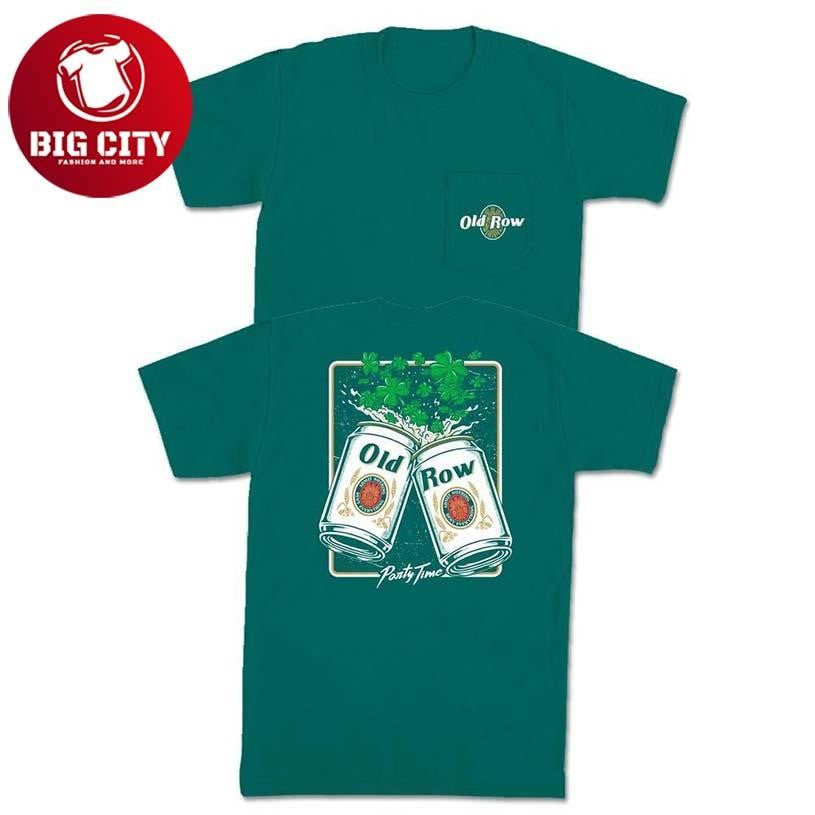 Shamrock Beers Old Row Two Sided Shirt Unisex