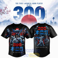Shohei Ohtani LA Dodgers 300 Home Runs Jersey Mount Fuji Cherry Blossom Edition