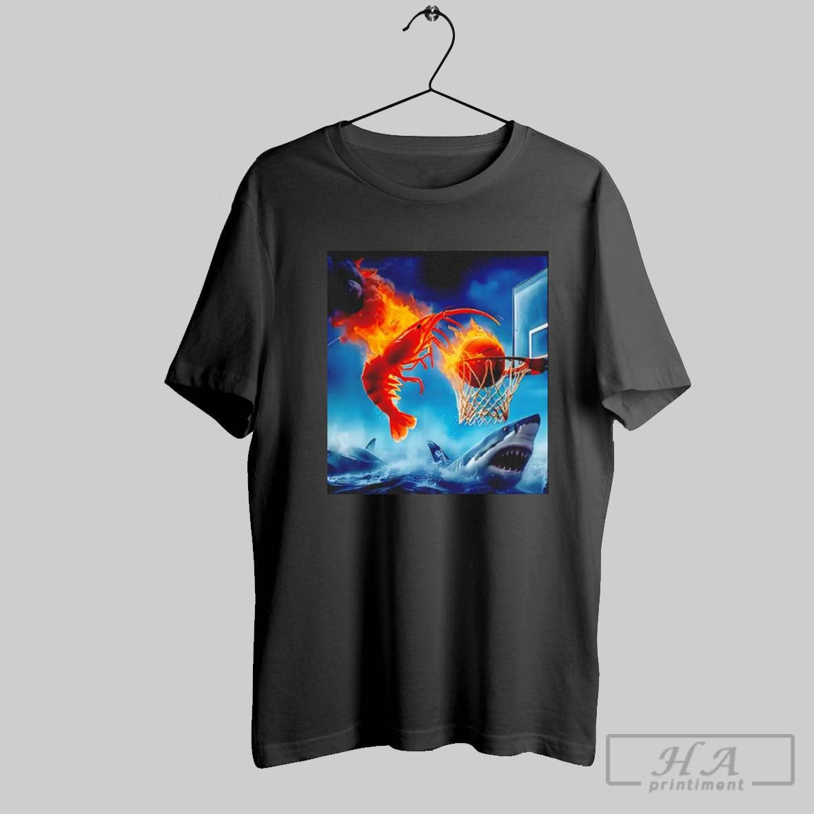 Shrimp Dunk Basketball Shark Unisex