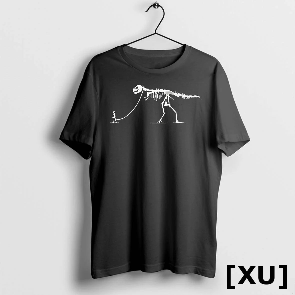 Skeleton Man Walking Skeleton Dinosaur Tshirts Sweater Unisex