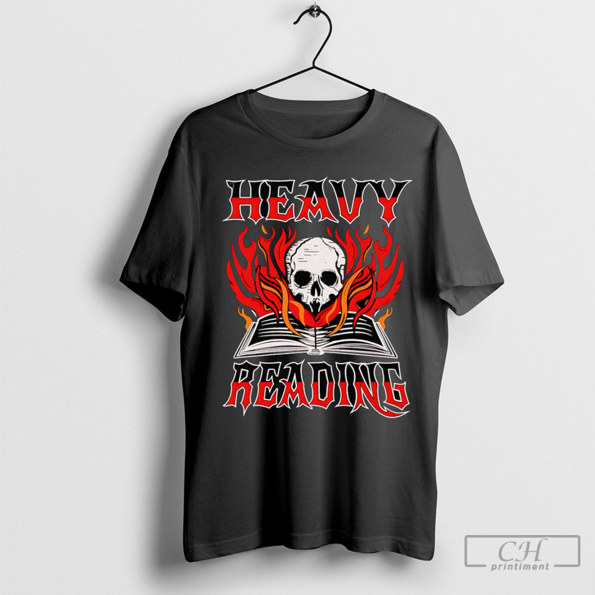 Skull Heavy Reading Shirt Unisex